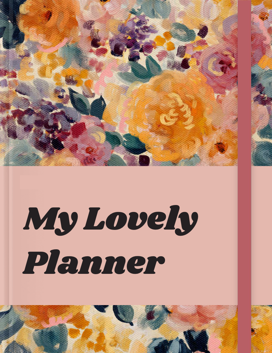The Summer edition planner cover